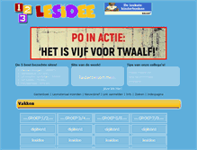 Tablet Screenshot of 123lesidee.nl